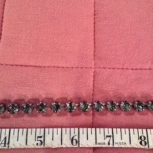 Elegant Grey 33 Crystal 20” Necklace